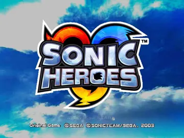 Sonic Heroes (USA) screen shot title